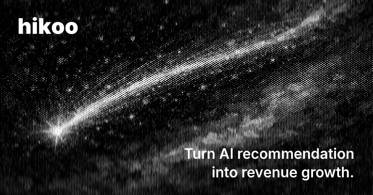 Hikoo - GEO platform, get recommended by AI